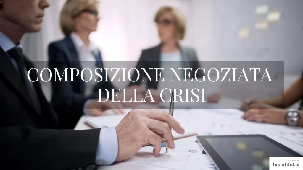 Composizione negoziata della crisi studio legale roma